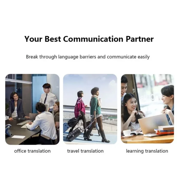 137Languages Translator Bluetooth Smart Instant Voice Text APP Photograph Translaty Language Learning Travel Businesses - Image 3