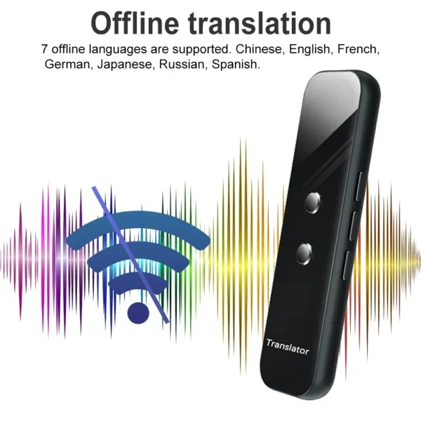 137Languages Translator Bluetooth Smart Instant Voice Text APP Photograph Translaty Language Learning Travel Businesses - Image 4