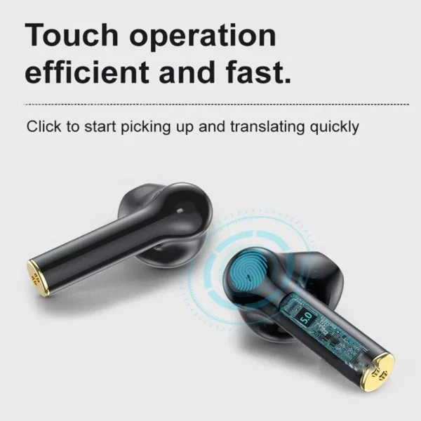 Bluetooth5 Voice Translator Earbud,Wireless 144Language Translate Earphone Real Time Smart Travel Voice Translation Headphone - Image 4